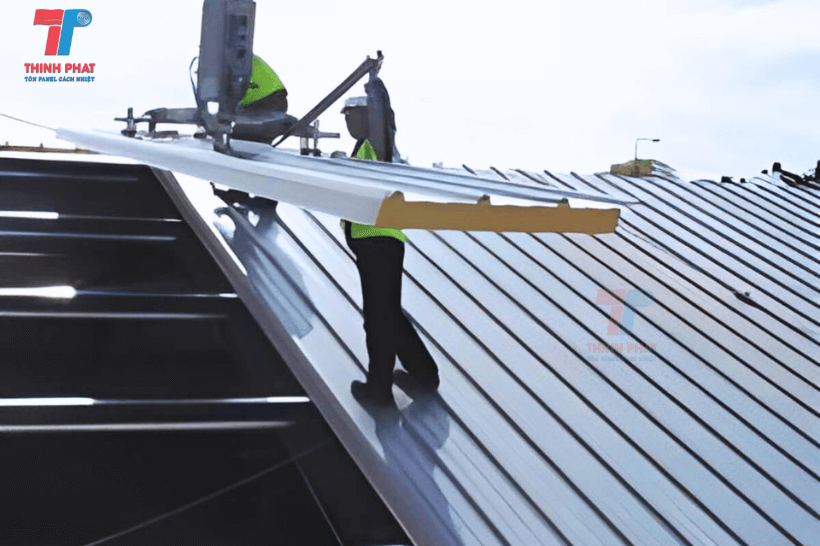 Thi Công Panel PU Mái Nhà Xưởng Nhanh, Gọn, Hiệu Quả