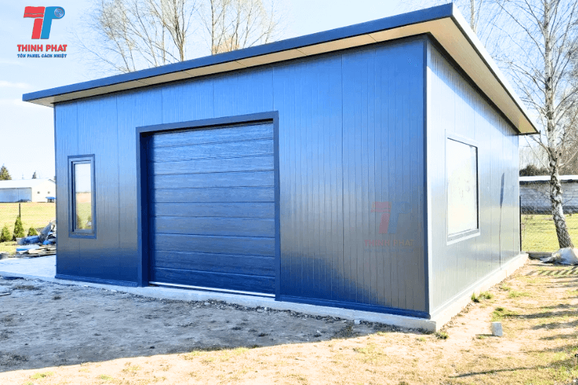 Mẫu Nhà Lắp Ghép Bằng Tấm Panel EPS, PU, Rockwool – Bền Đẹp Trọn Đời