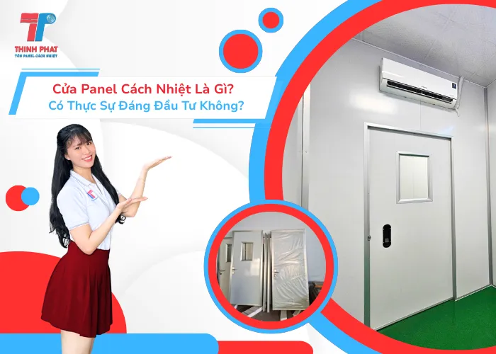cửa panel cách nhiệt