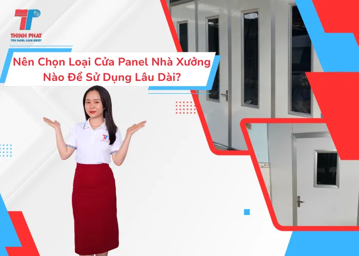 cửa panel nhà xưởng