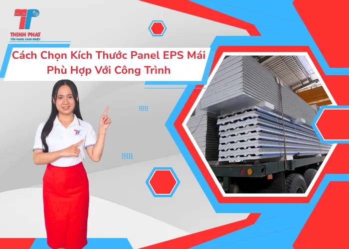 kích thước panel eps mái