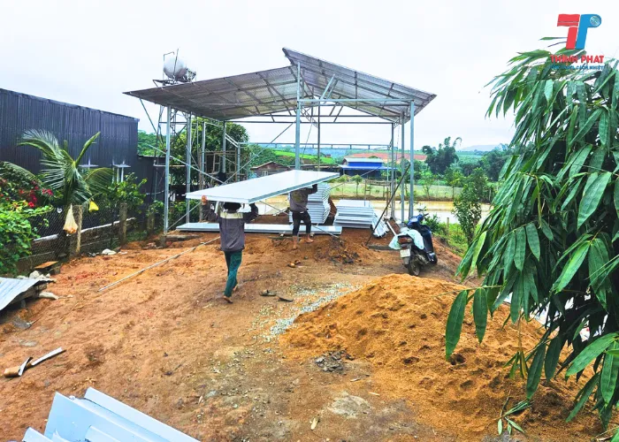Panel thịnh phát - Đơn Vị Cung Cấp Tấm Panel Cách Nhiệt Làm Nhà Lắp Ghép Panel Cần Thơ 