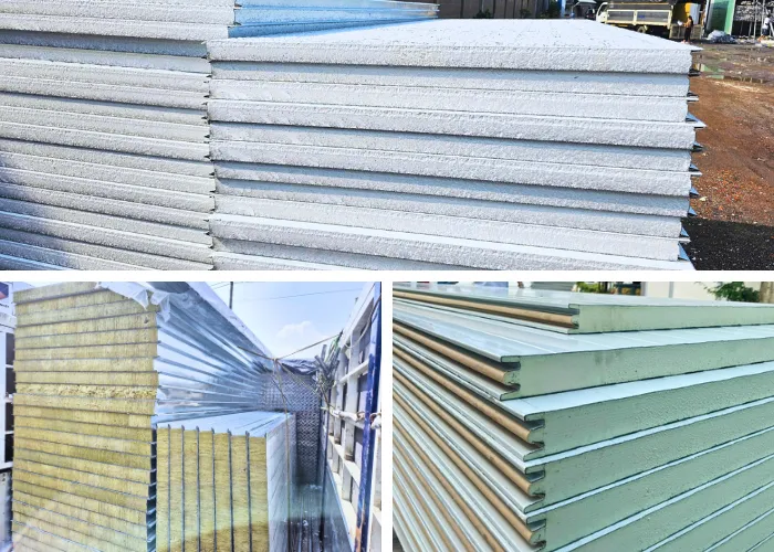 So sánh chi tiết các dòng panel chống cháy nhà xưởng