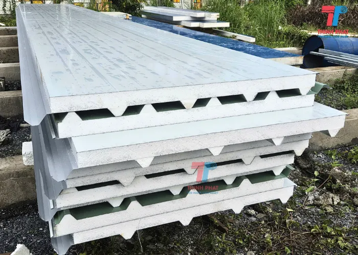 panel eps mái 50mm màu trắng