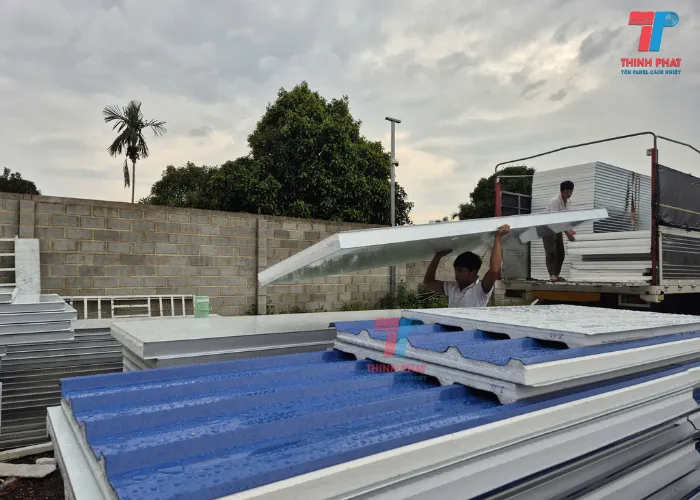 panel eps mái 50mm tại panel thịnh phát