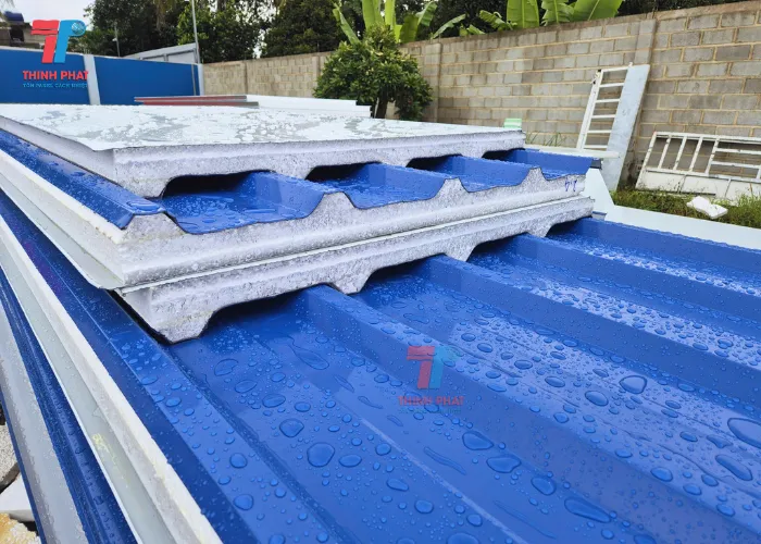 panel eps màu xanh