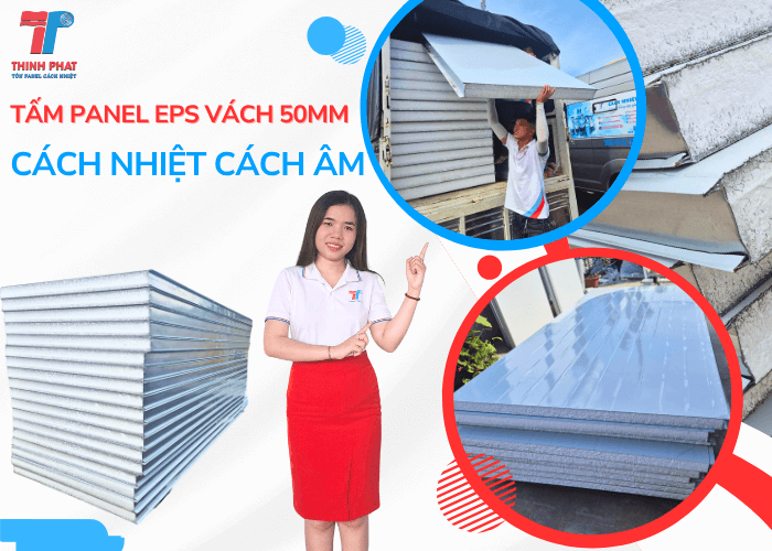 Báo Giá Tấm Panel EPS Vách 50mm Cách Nhiệt Cách Âm Chính Hãng