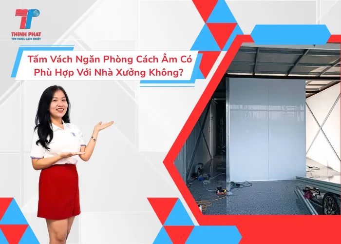 Tấm Vách Ngăn Phòng Cách Âm Có Phù Hợp Với Nhà Xưởng Không? 