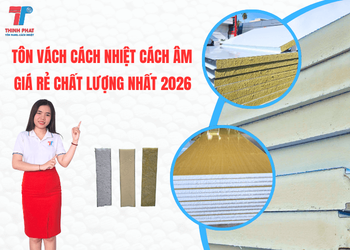 Tôn Vách Cách Nhiệt Cách Âm Giá Rẻ Chất Lượng Tốt Nhất 2026