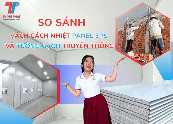 So Sánh Vách Cách Nhiệt Panel EPS Và Tường Gạch Truyền Thống