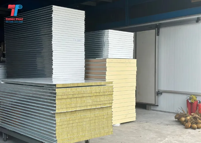 Vách ngăn panel tại Long An với nhiều độ dày phù hợp.